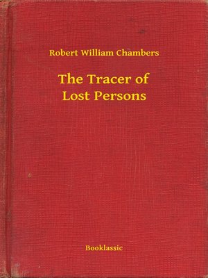cover image of The Tracer of Lost Persons